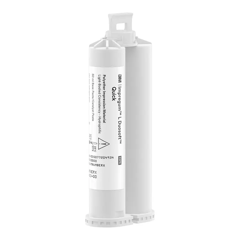 3M™ Impregum™ L DuoSoft™ Quick Polyether Afdrukmateriaal (4 x 50 mL)