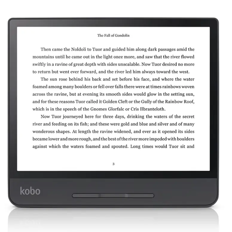 8 Inch E-Reader Waterdicht – 300PPI ComfortLight en Groot Scherm