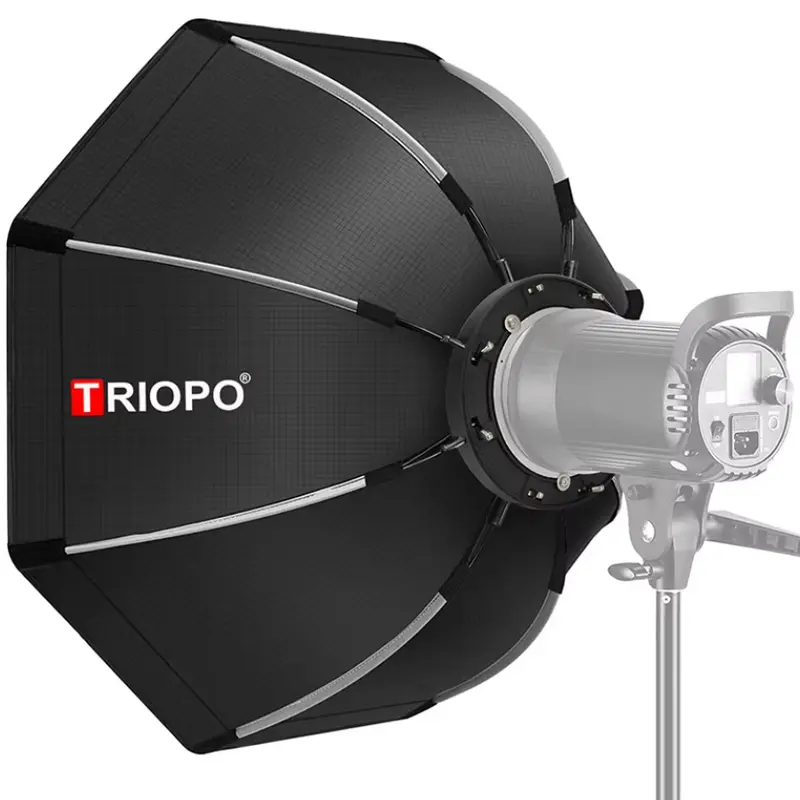 90cm Octagon Softbox met Grid – Bowens Mount Fotografie Diffuser Set