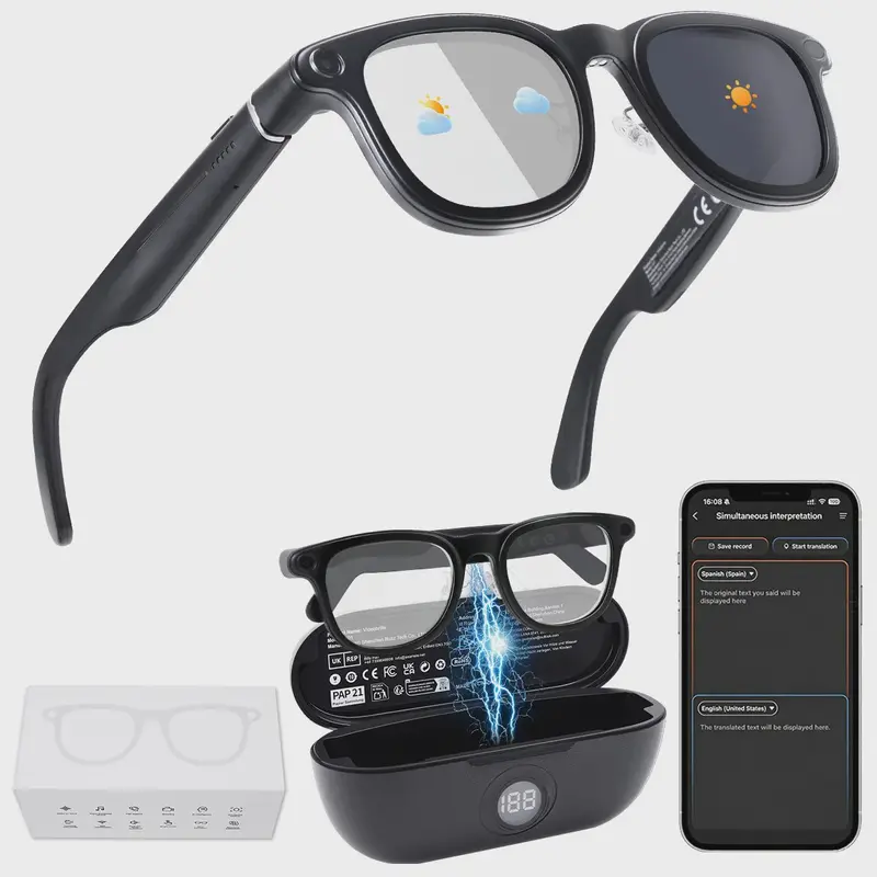 AI Smart Bril met Camera