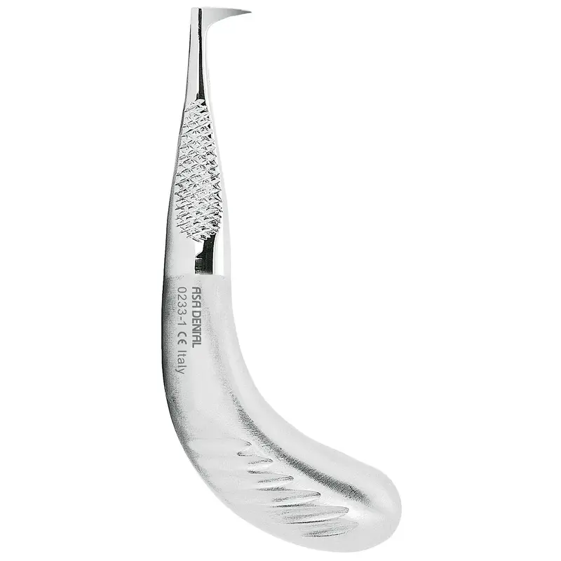 Asa Dental Wortelheffer / Root elevator #1 Gebogen (13 cm)
