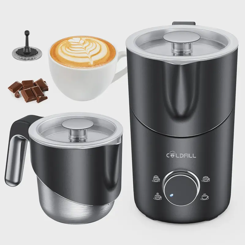 Automatische Melkopschuimer 6-in-1