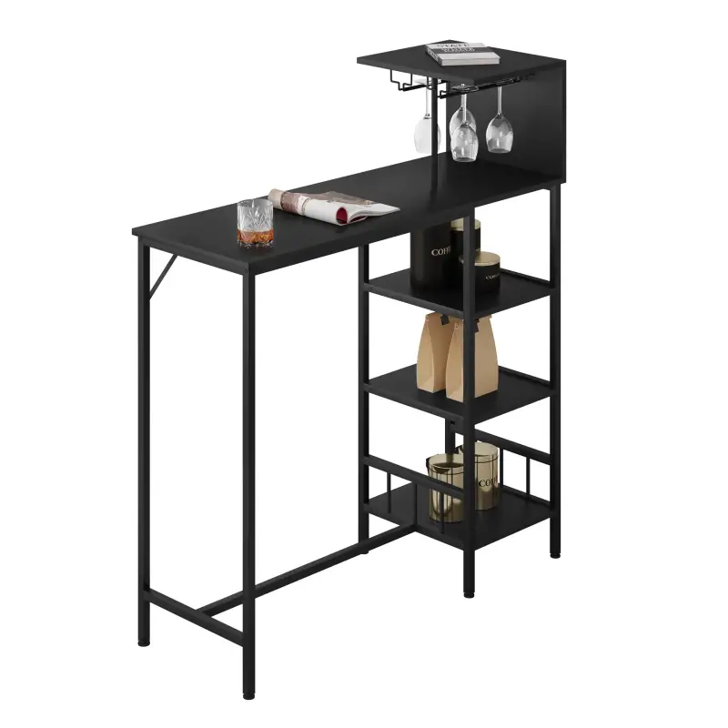 Comnox - BukkitBow Bartafel - Functionele bar met opbergruimte - 108,5 cm breed