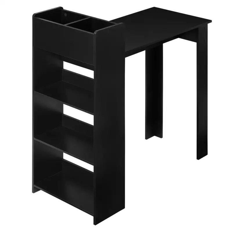 Comnox - BukkitBow Bartafel met Opslag - Multifunctioneel & Stevig - 110x120x51 cm