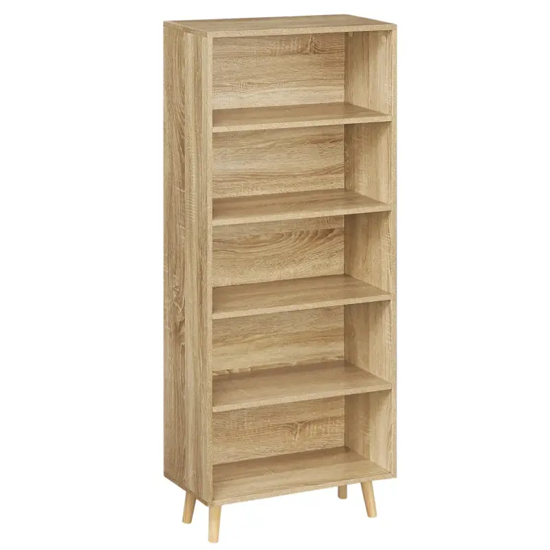 Comnox - BukkitBow Boekenkast - Multifunctionele Opslag - 60x24x144cm