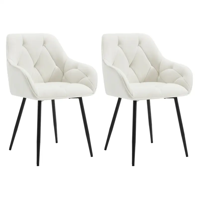 Comnox - BukkitBow Eetkamerstoel - Ergonomisch Design - 56x53x83,5CM