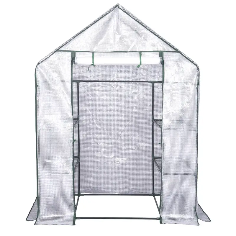 Comnox - BukkitBow Polytunnel Tuinkas - Winterproof & Compact - 143x73x195CM