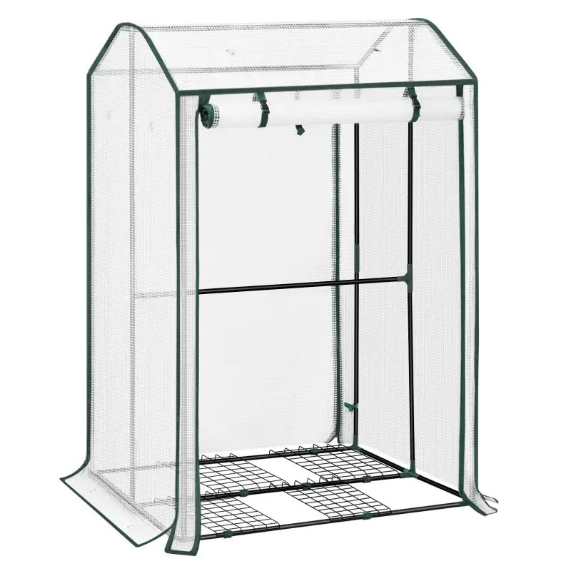 Comnox - BukkitBow Polytunnel Tuinkas - Winterproof & Compact - 150x100x83CM