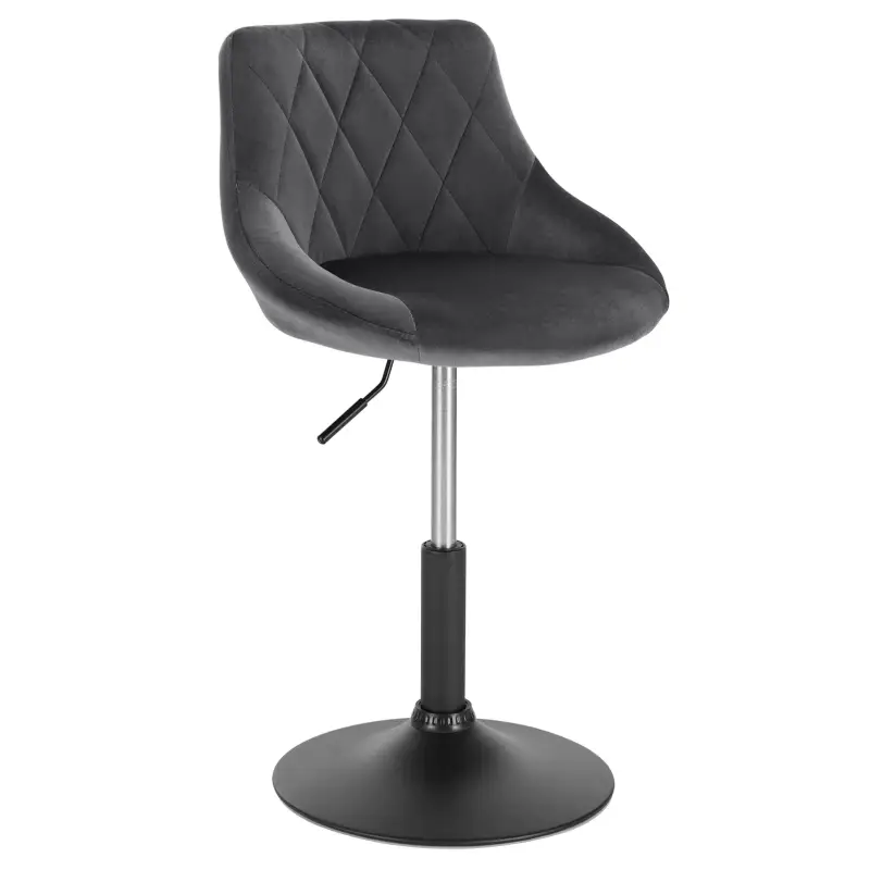 Comnox - BukkitBow - Verstelbare Barkruk Fluweel - Ergonomisch Comfort