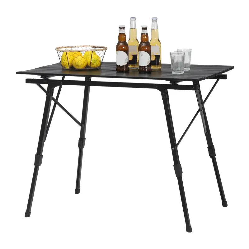 Comnox - BukkitBow Verstelbare Campingtafel - Compact en Lichtgewicht - 90cm