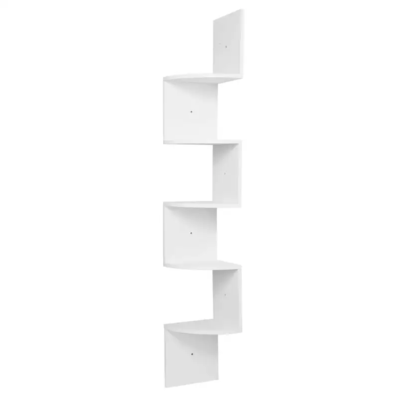Comnox - BukkitBow Zigzag Hoekkast - Optimale hoekbenutting - 5 Niveaus