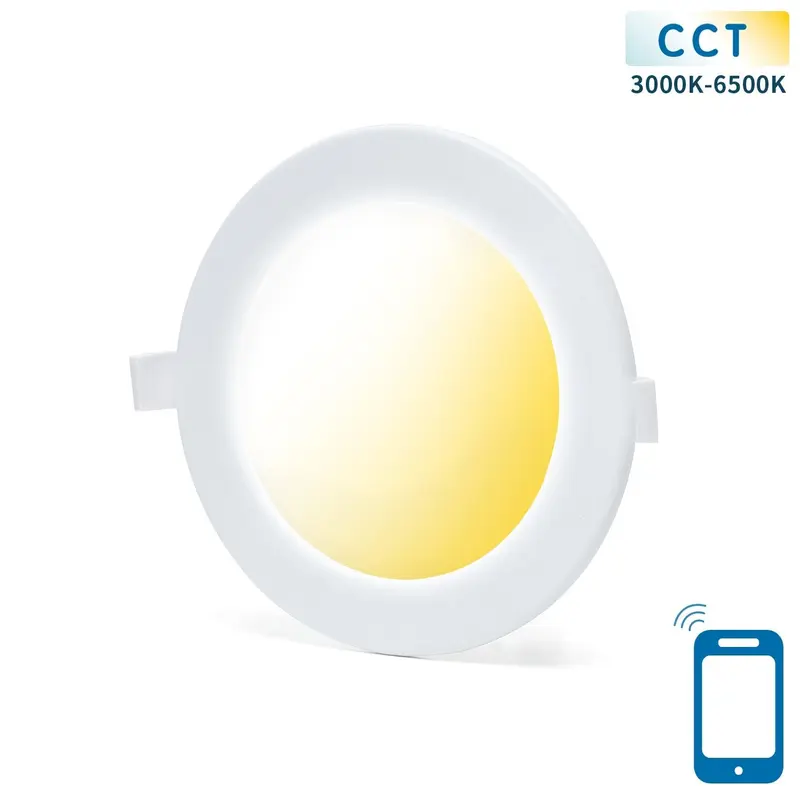Comnox - Downlight Inbouwspot WiFi - Instelbare Lichtkleur - 12W LED