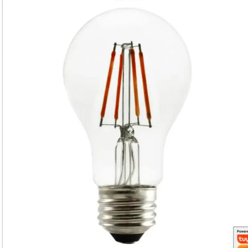 Comnox - IDINIO Smart LED Filament Lamp - Slimme sfeerverlichting - E27 Warm Wit
