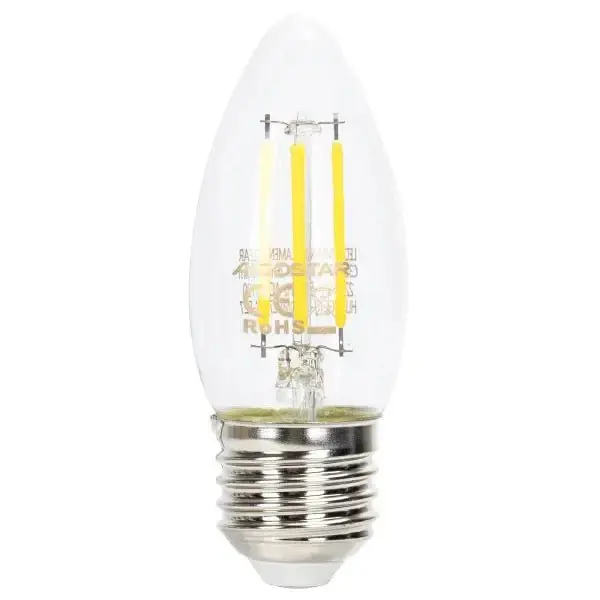 Comnox - LED kaarslamp C35 - Helder daglichtwit licht - E27 dimbaar