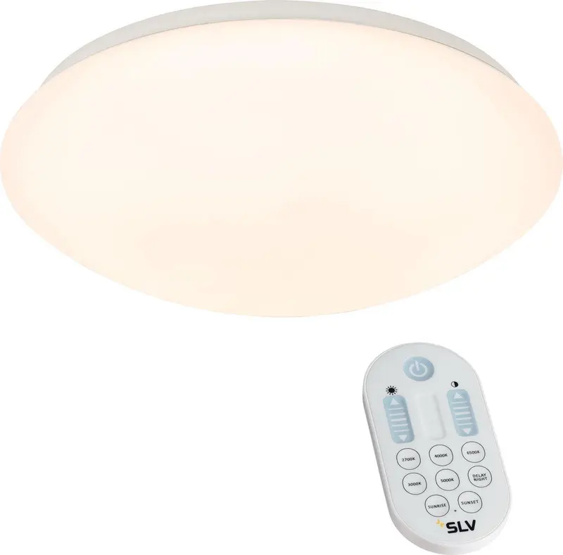Comnox - LED Plafondlamp 48 cm - Verstelbare Lichtkleur - Wit Design