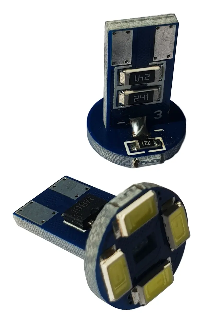 Comnox - T10 Auto LEDlamp - Heldere daglichtwitte verlichting - Set van 2