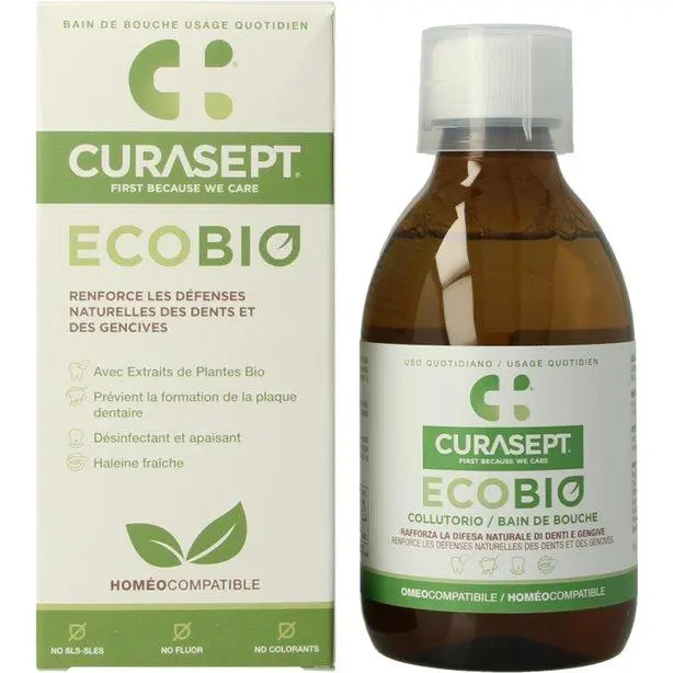 Curasept Ecobio Mondspoelmiddel (300 mL)