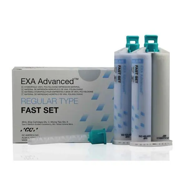 GC Exa Advanced Regular - Fast Set (2 x 48 mL + tips)