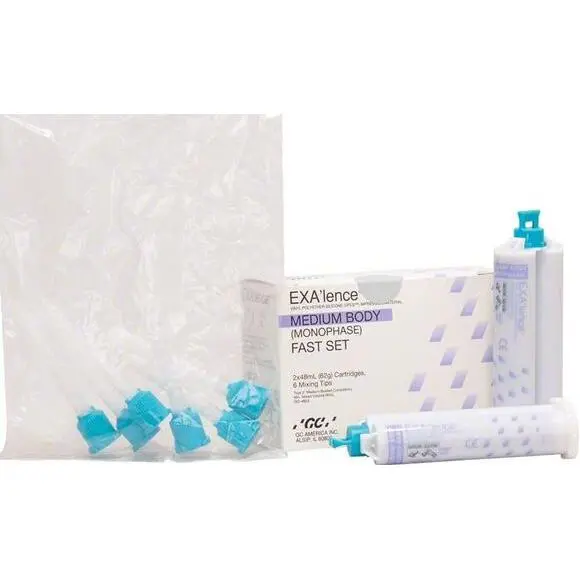 GC EXA'lence Medium Body - Fast Set (2 x 48 mL + tips)