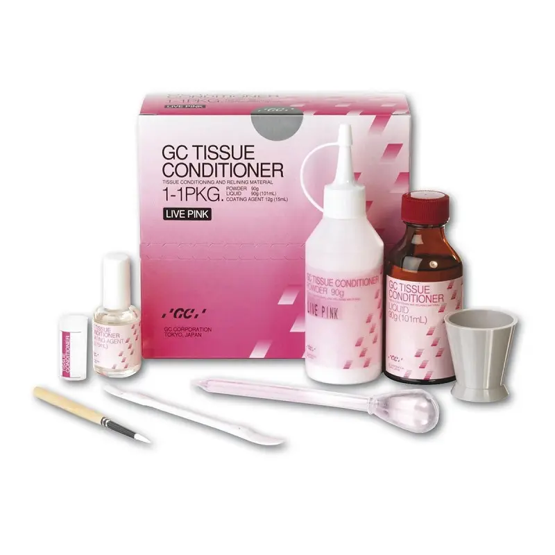 GC Tissue Conditioner 1-1 Pak - Live Pink