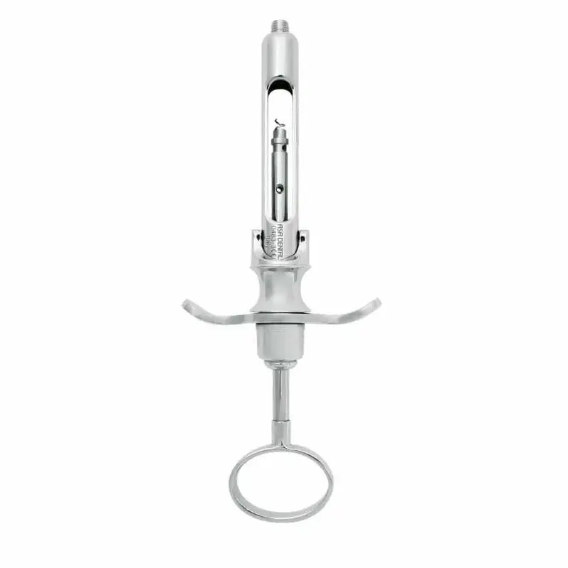 Inklapbare Tandarts Anesthesiespuit Ringgreep (1,8 ml)