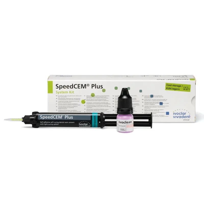 Ivoclar Vivadent SpeedCEM® Plus Refill System Kit Transparent (9 g)