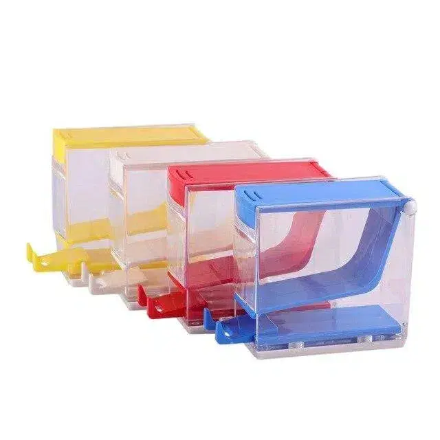 Katoen Wattenrol Dispenser met drukknop