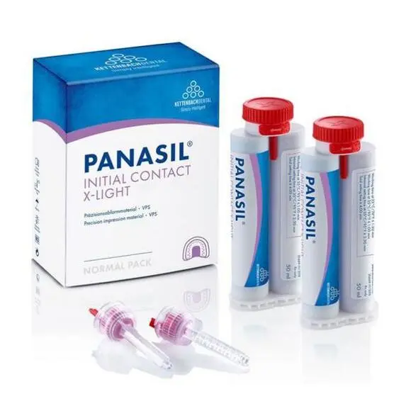 Kettenbach Panasil® Initial Contact X-Light (2x50 mL + Tips)