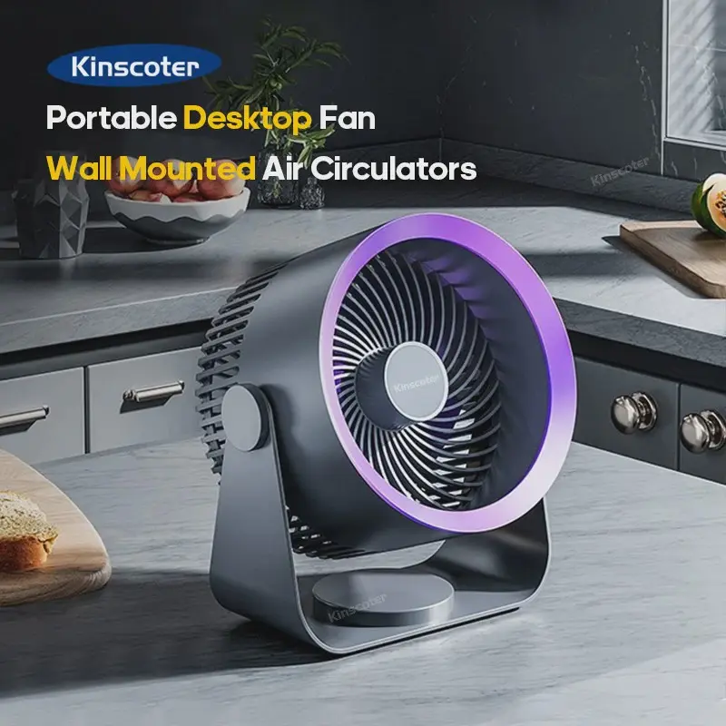KINSCOTER Multifunctionele Draadloze Ventilator