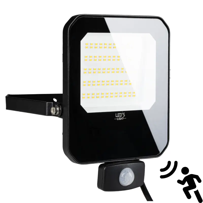 LED's Light schijnwerper met bewegingssensor – 50 W, 7000 lm, IP65