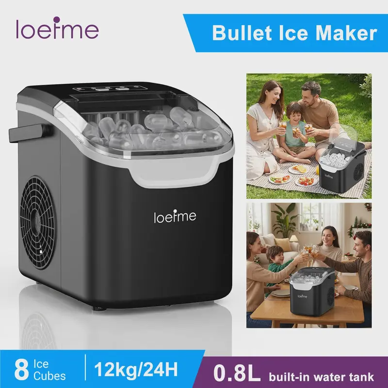 LOEFME Draagbare Mini Ijsmaker