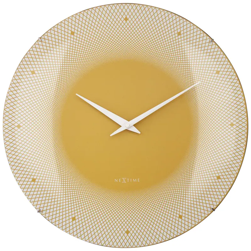 NeXtime Deep 50 wandklok – 50 cm – koepelglas