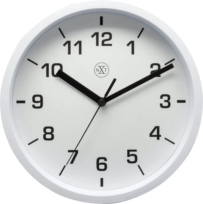 nXt Easy Small - Compact en modern design - 20cm Wandklok