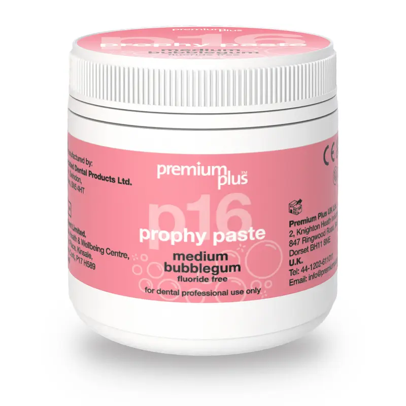 Premium Plus Polijstpasta - P16 Prophy Paste Medium Bubblegum (200 g)