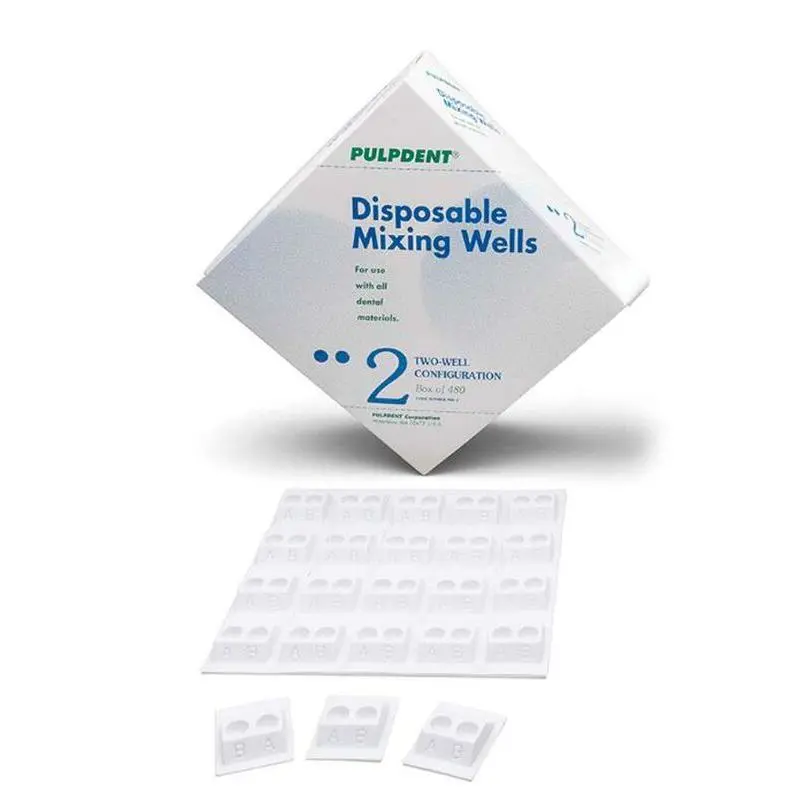 Pulpdent Disposable Mixing Wells 2-Vaks (480 st.)