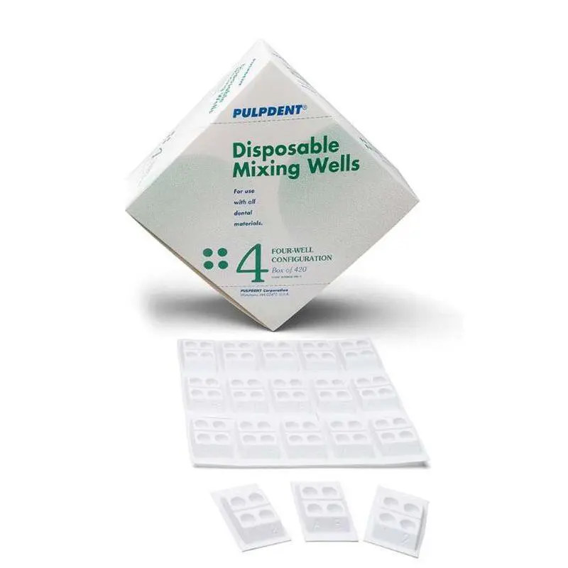Pulpdent Disposable Mixing Wells 4-Vaks (420 st.)