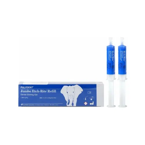 Pulpdent Jumbo Etch-Rite™ Refill (2 x 25 mL)