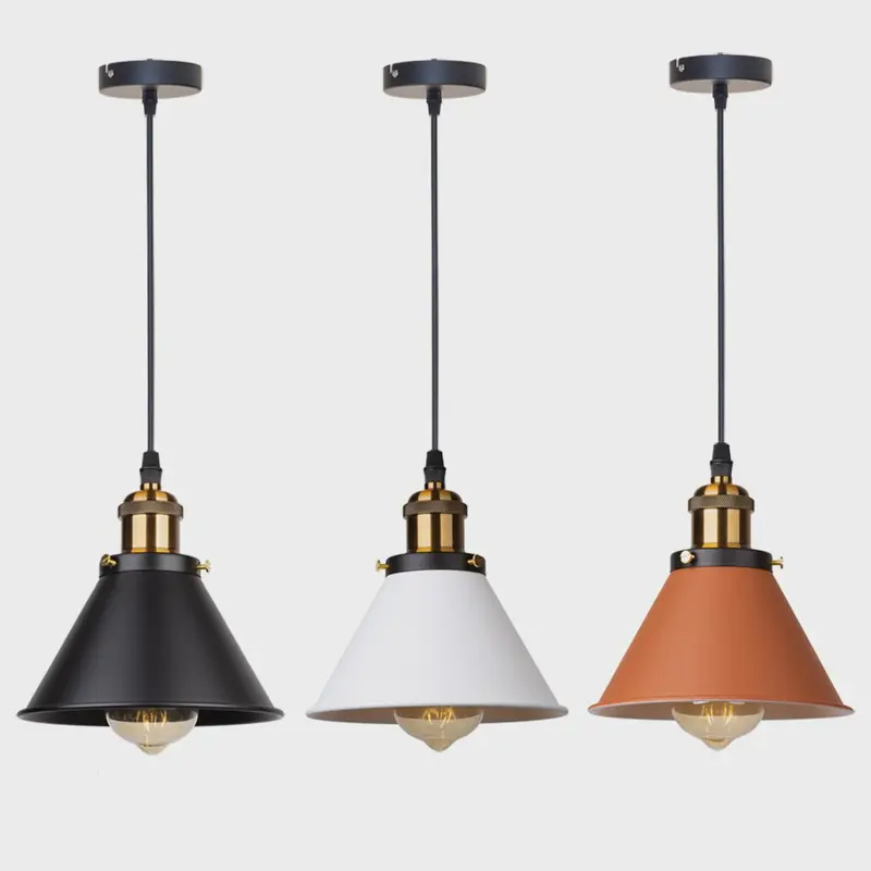 Retro Hanglamp Loft Stijl - Industriële Plafondlamp met E27 Fitting