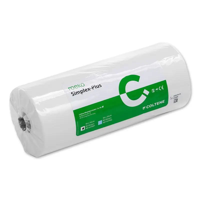 ROEKO Simplex-Plus Patientenschort Wit (80 st.)