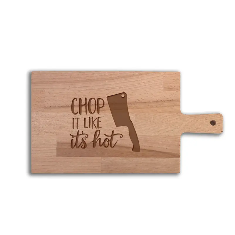Serveerplank Eten Chop It Like It's Hot