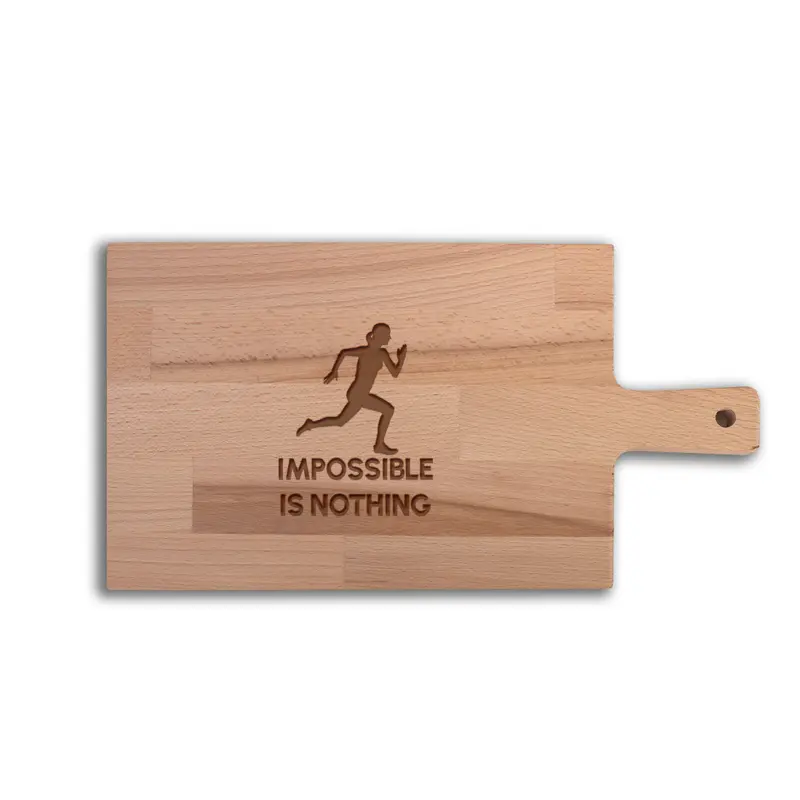 Serveerplank Hardlopen (Vrouw) Impossible Is Nothing