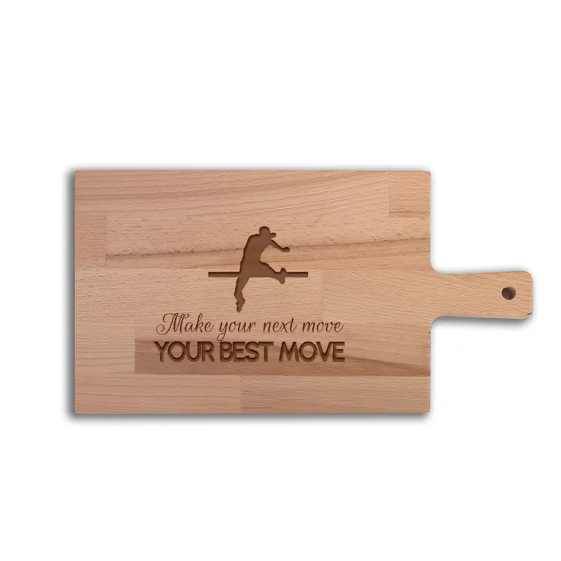Serveerplank Hoogspringen Make Your Next Move Your Best Move