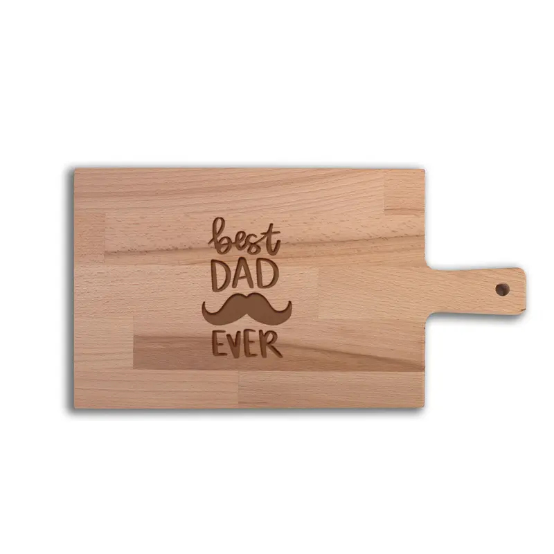 Serveerplank Vaderdag Best Dad Ever