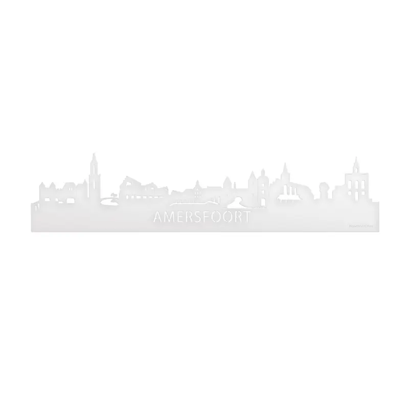Skyline Amersfoort Wit Glanzend