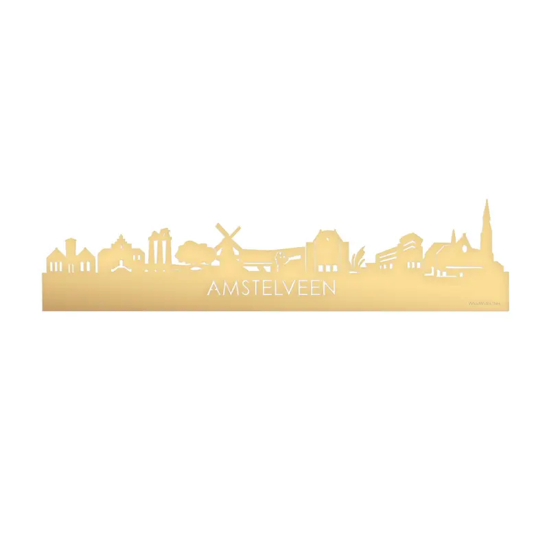 Skyline Amstelveen Goud Metallic