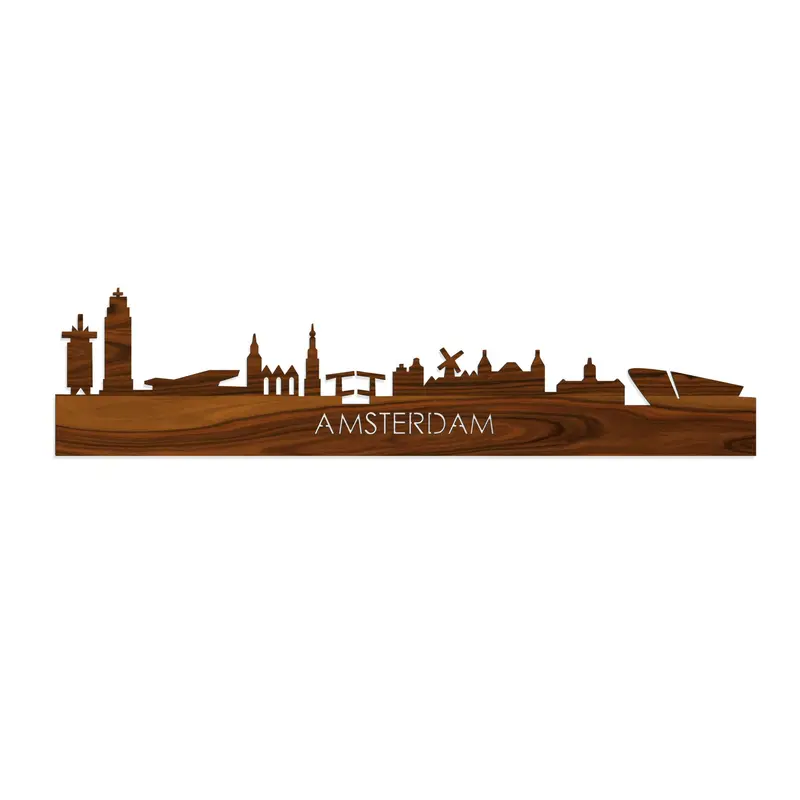 Skyline Amsterdam Palissander