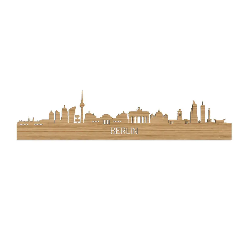 Skyline Berlijn Bamboe