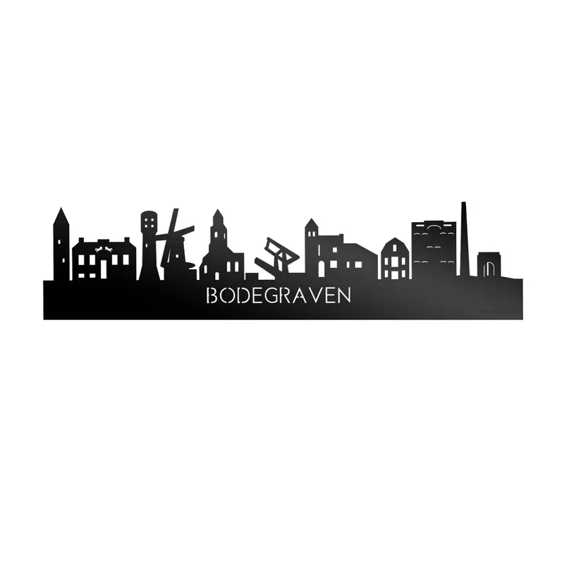Skyline Bodegraven Zwart Glanzend