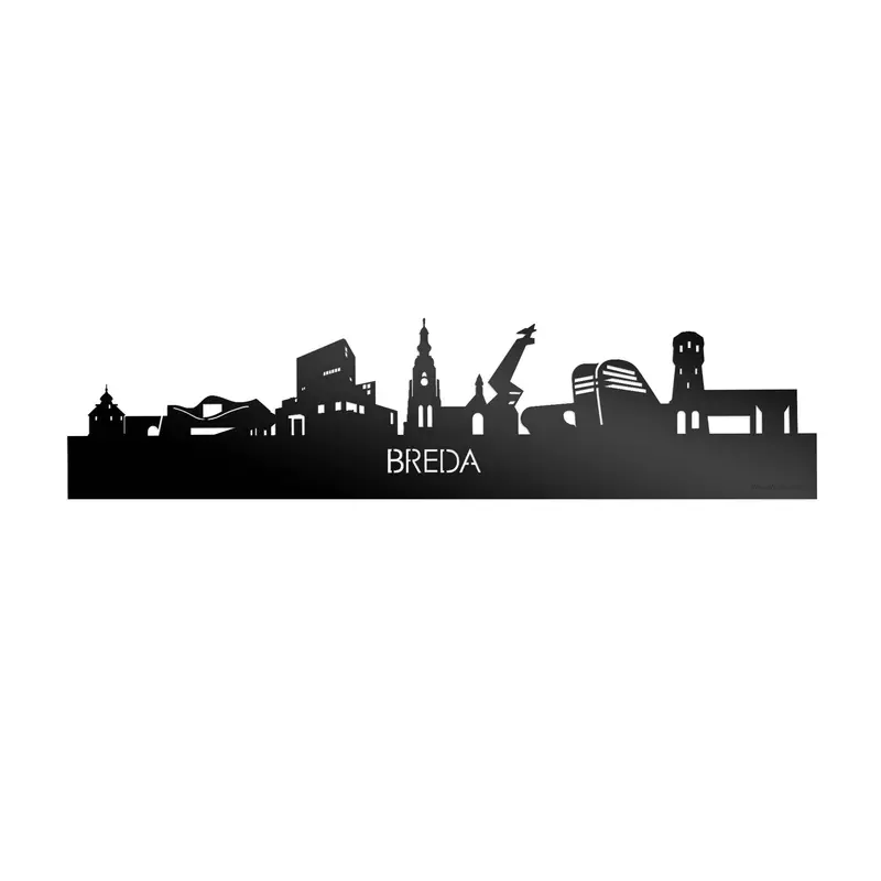 Skyline Breda Zwart Glanzend
