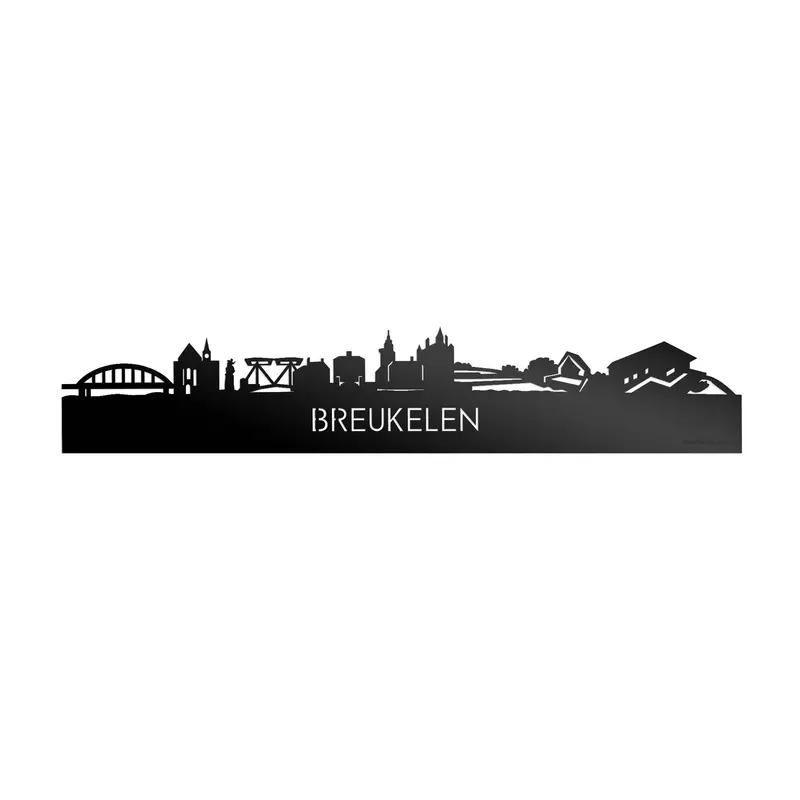 Skyline Breukelen Zwart Glanzend